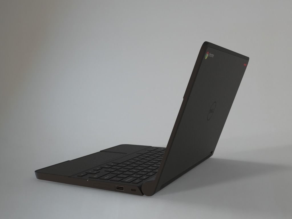 Dell Chrome Book 3D model_10