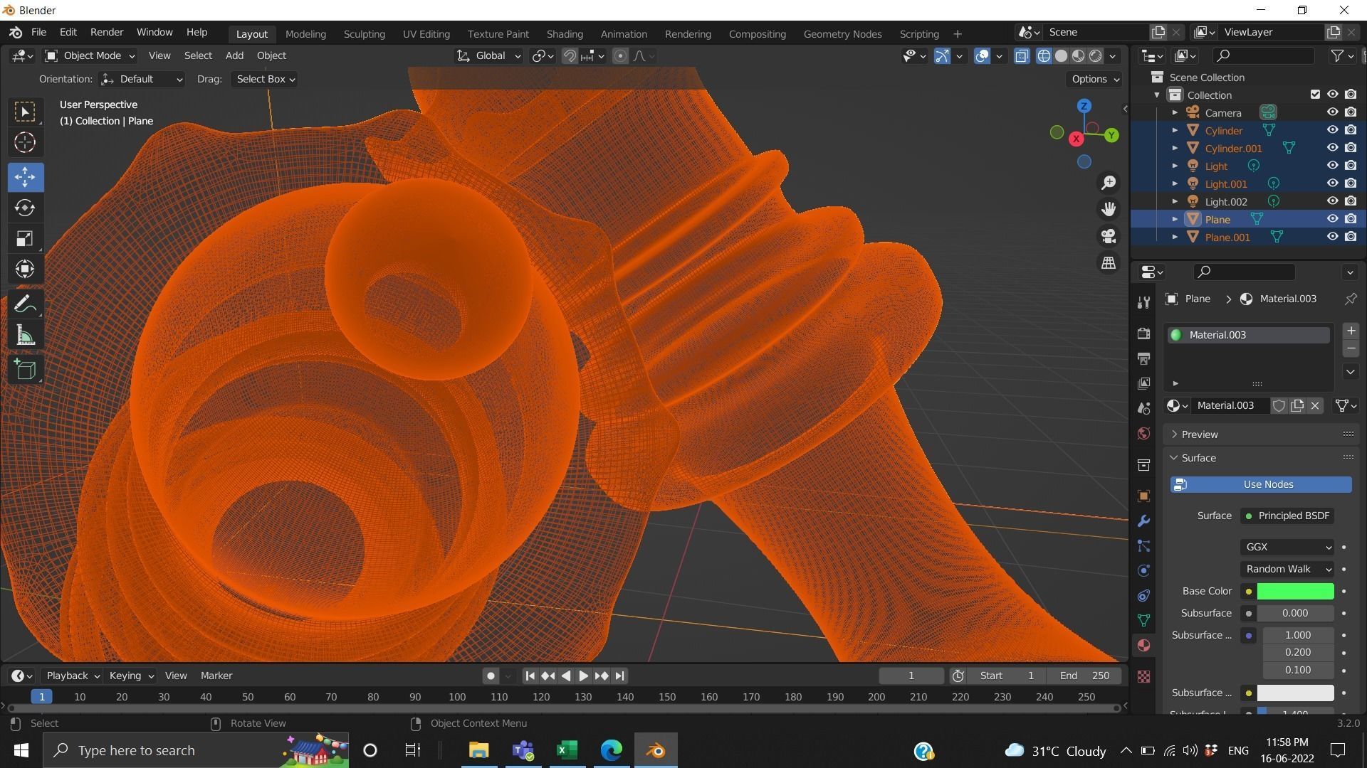 Chess queen  Low-poly 3D model_14