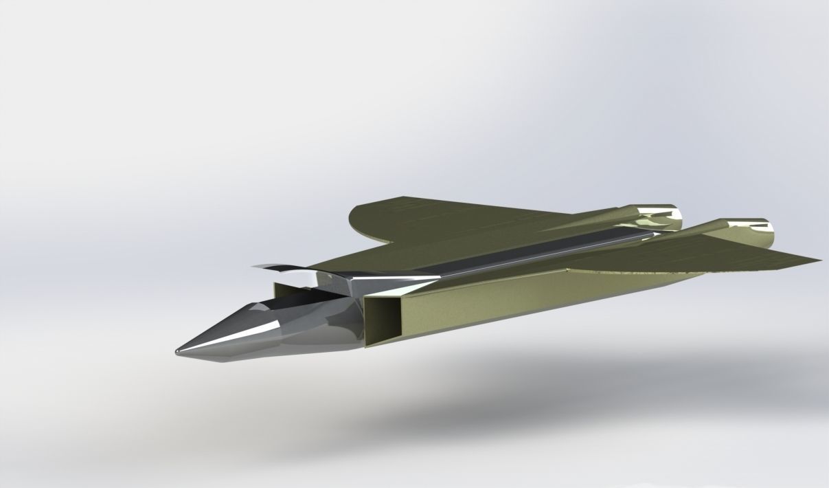 Model airplane design trying 3D model_9