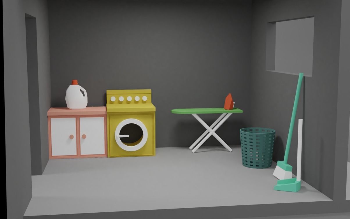 Doll House Game Assets 3D print model_3