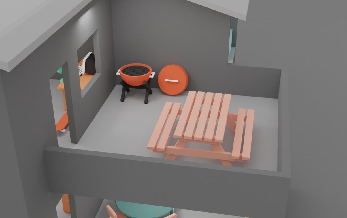 Doll House Game Assets 3D print model_12