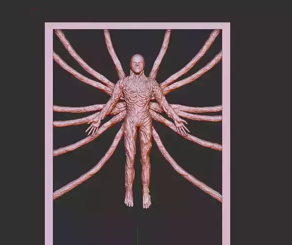 vecna man in shape of spider