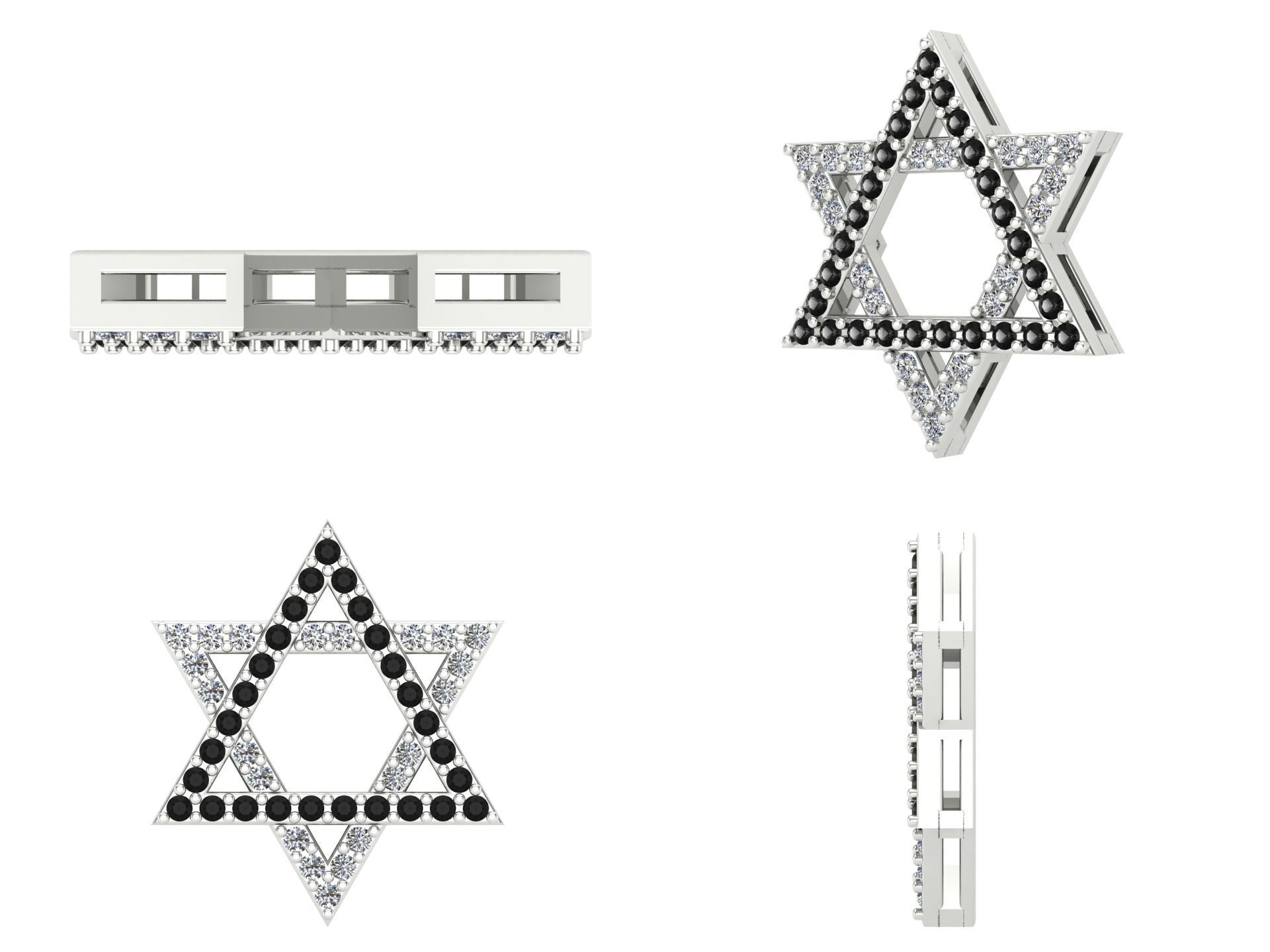 Pendant kt9 3D print model_4