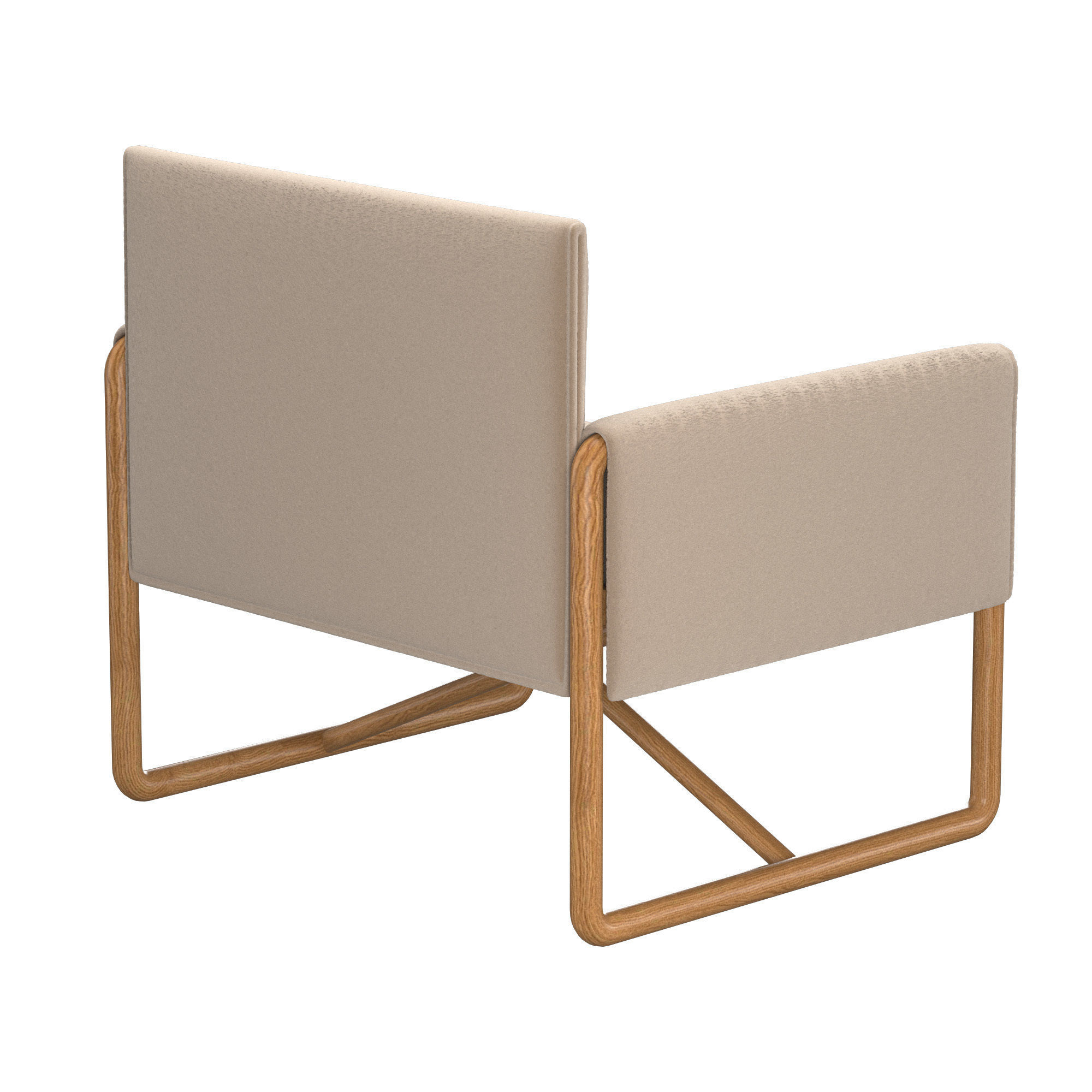 Portofino Outdoor Chair 3D model_2