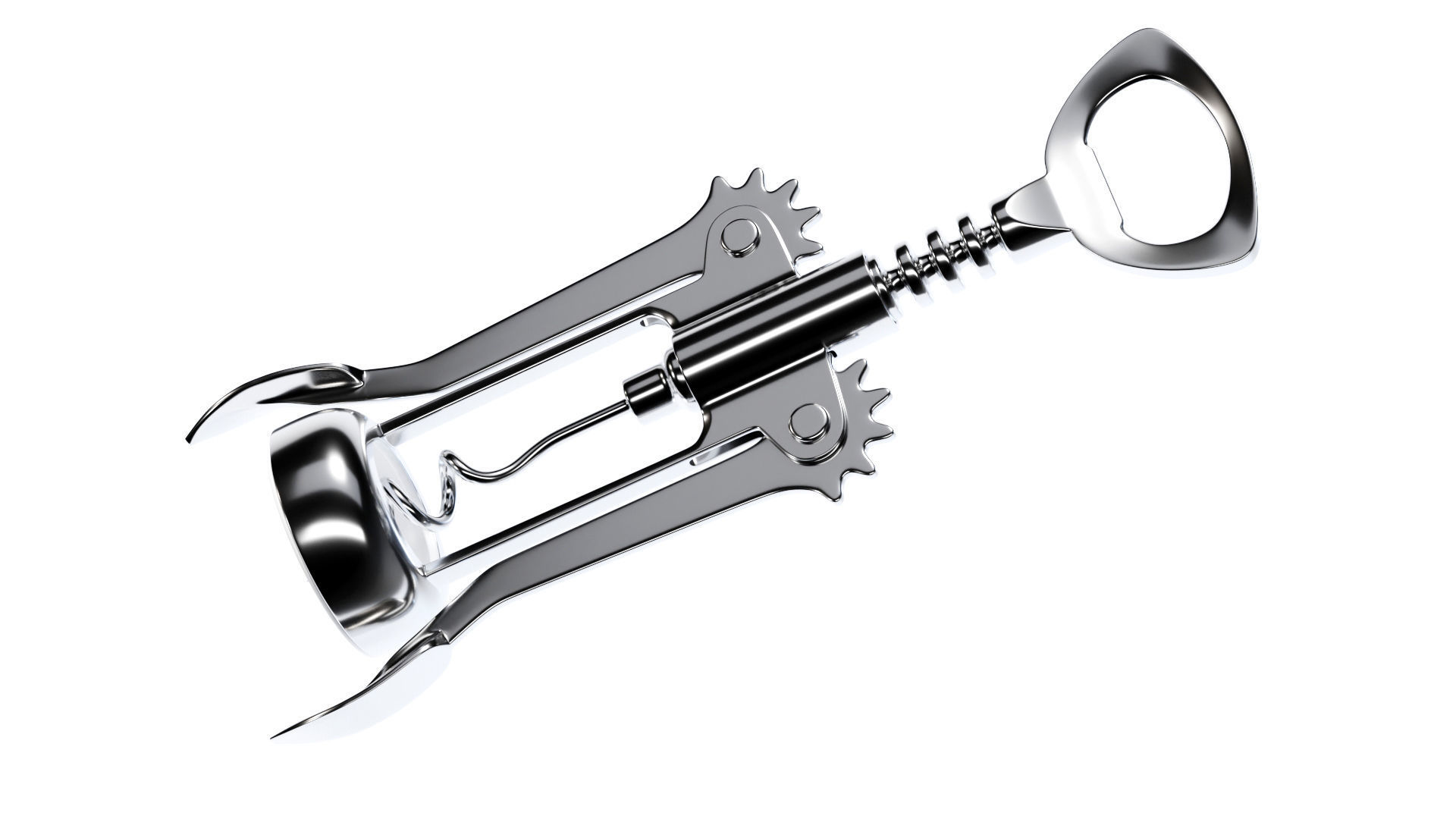 Corkscrew 3D model_1