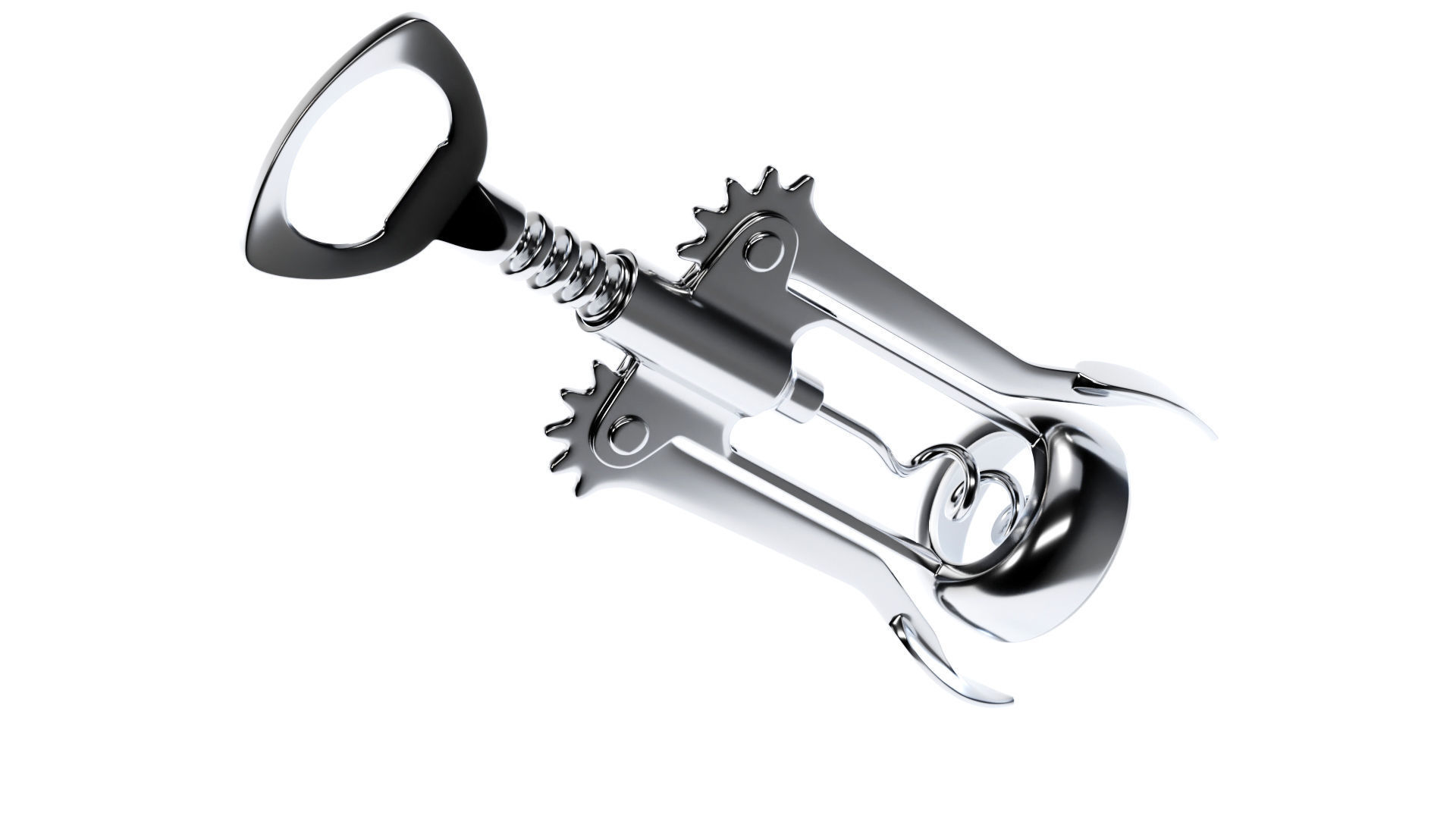 Corkscrew 3D model_4