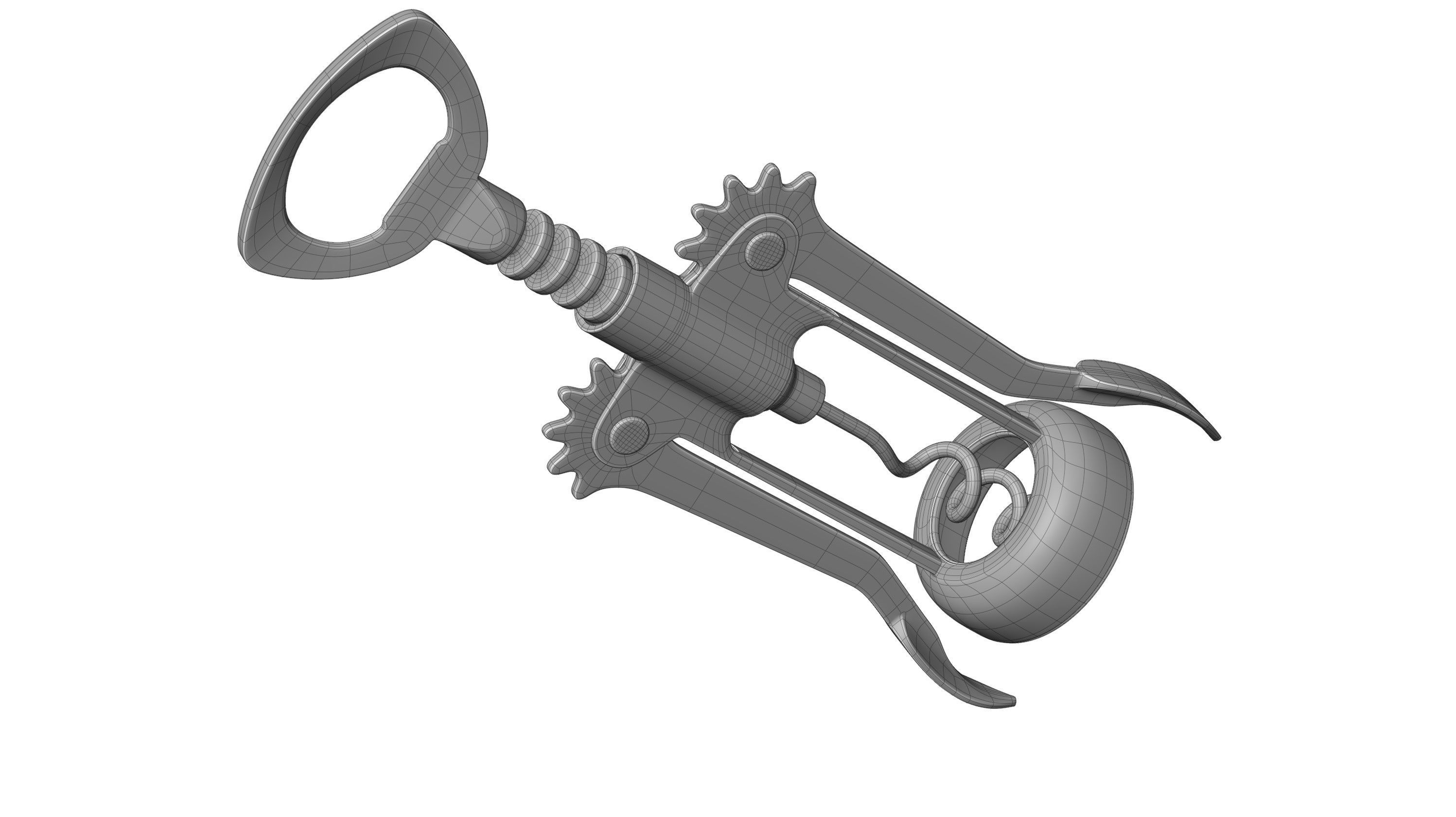 Corkscrew 3D model_12