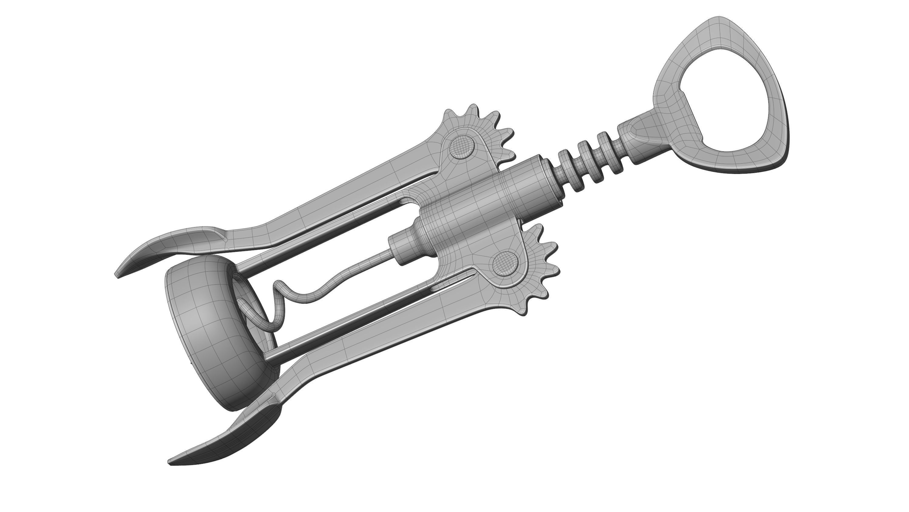 Corkscrew 3D model_9
