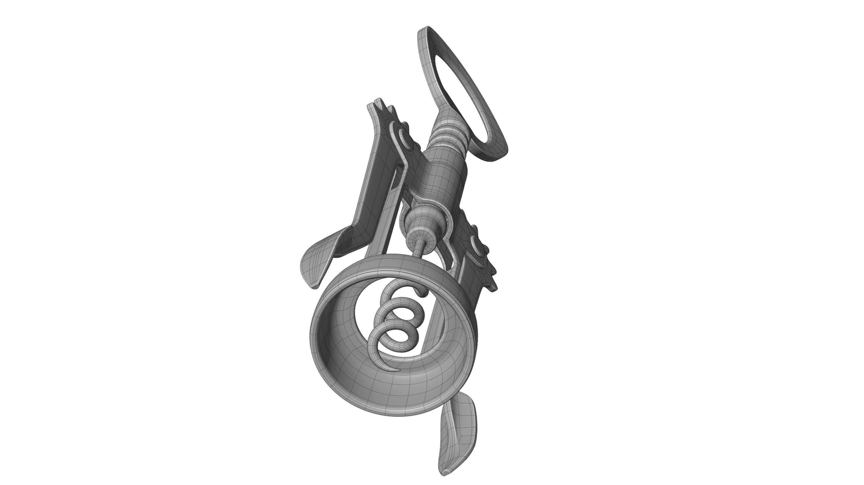 Corkscrew 3D model_15