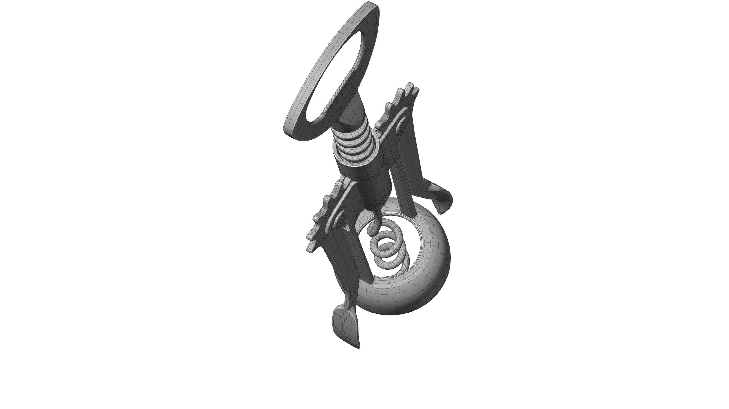 Corkscrew 3D model_11