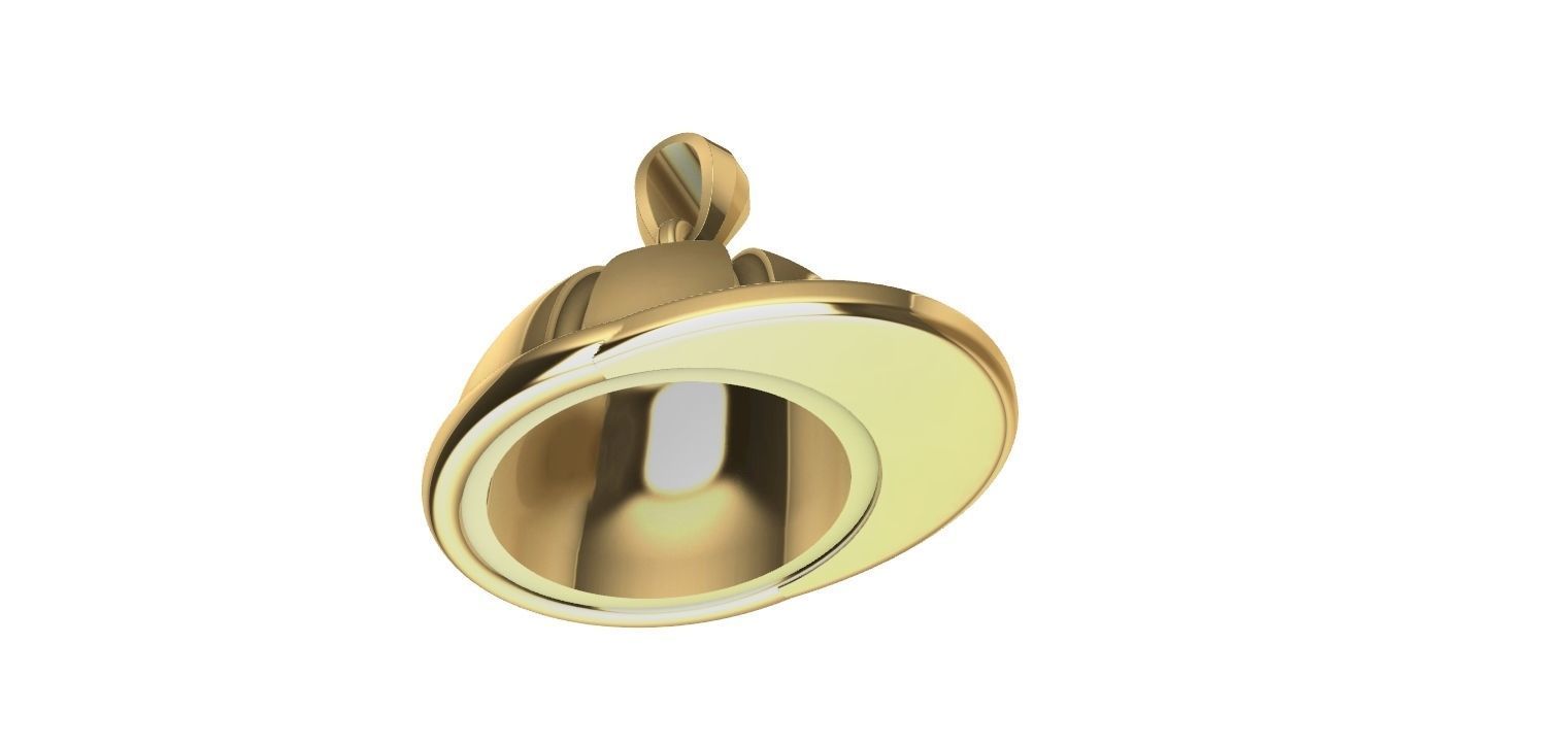 Equestrian Cap Pendant  3D print model_2