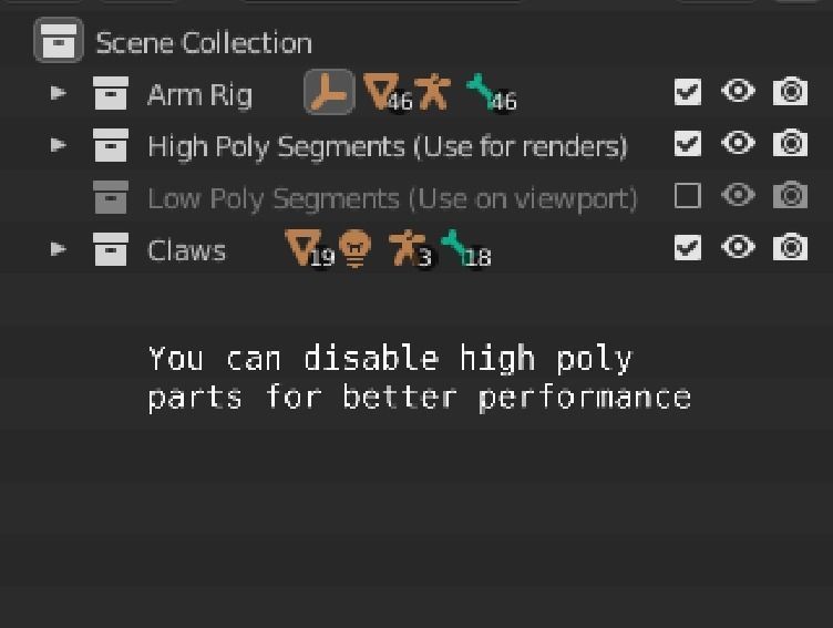  Spider-Man NWH Doc Ock Arms Rigged 3D model_15