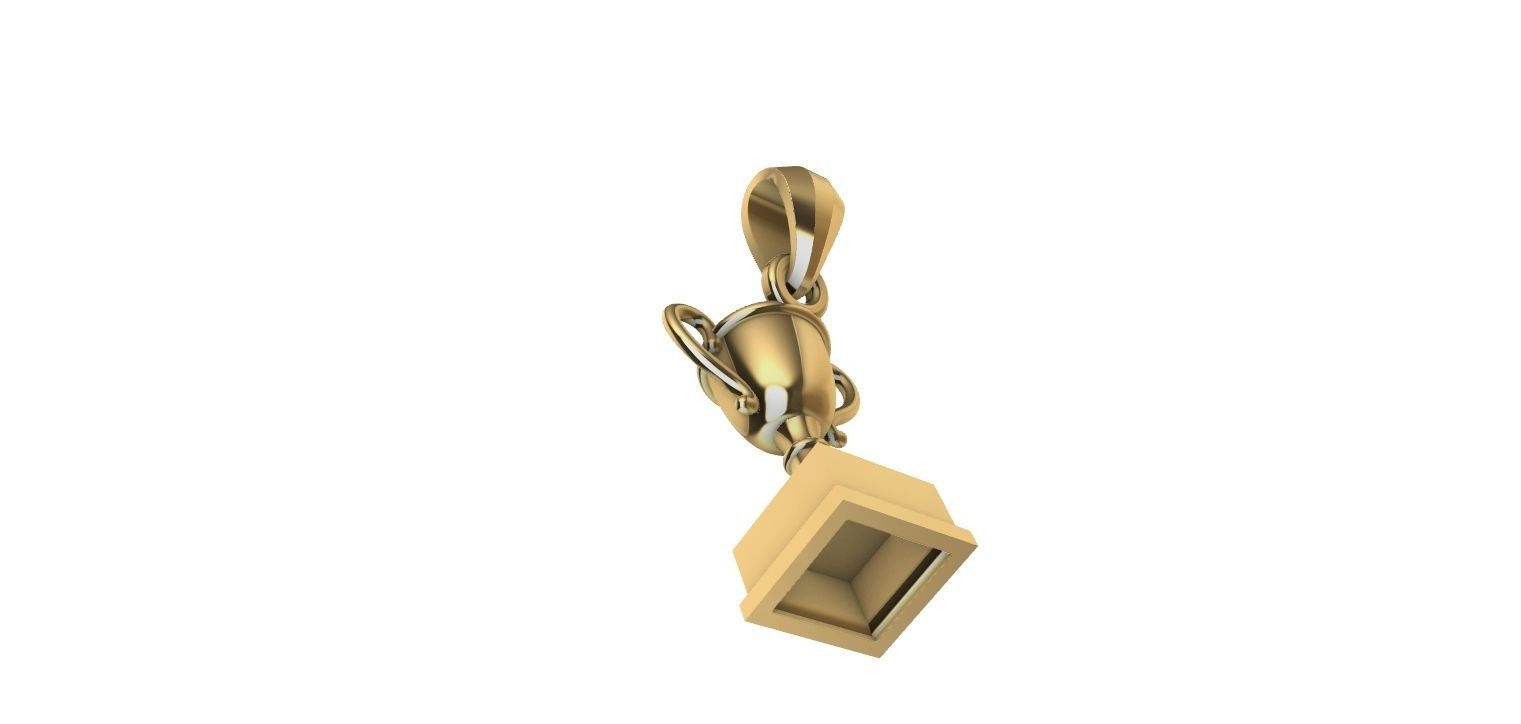 Trophy Pendant - Trofeu  3D print model_6