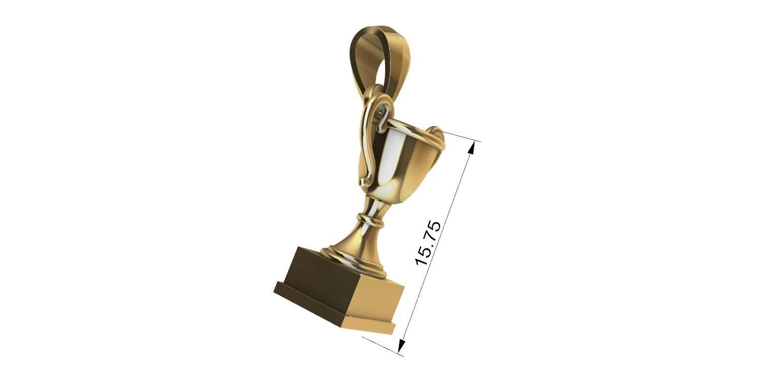 Trophy Pendant - Trofeu  3D print model_20