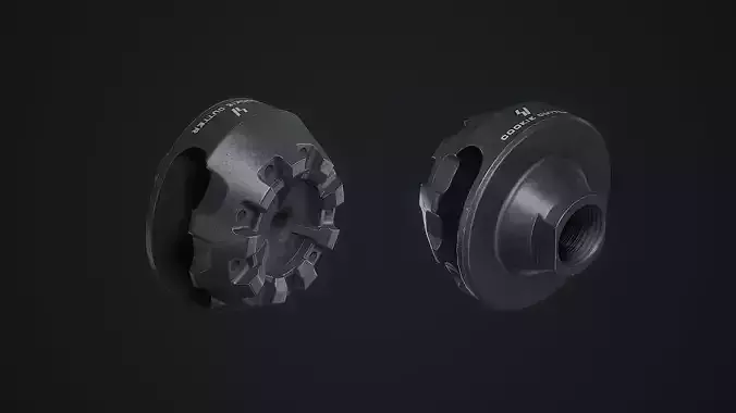 Strike Industries Cookie Cutter Low-poly 3D model