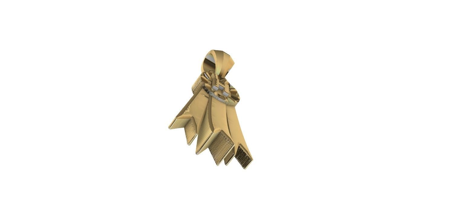 Scarapel Pendant - Escarapela 3D print model_16