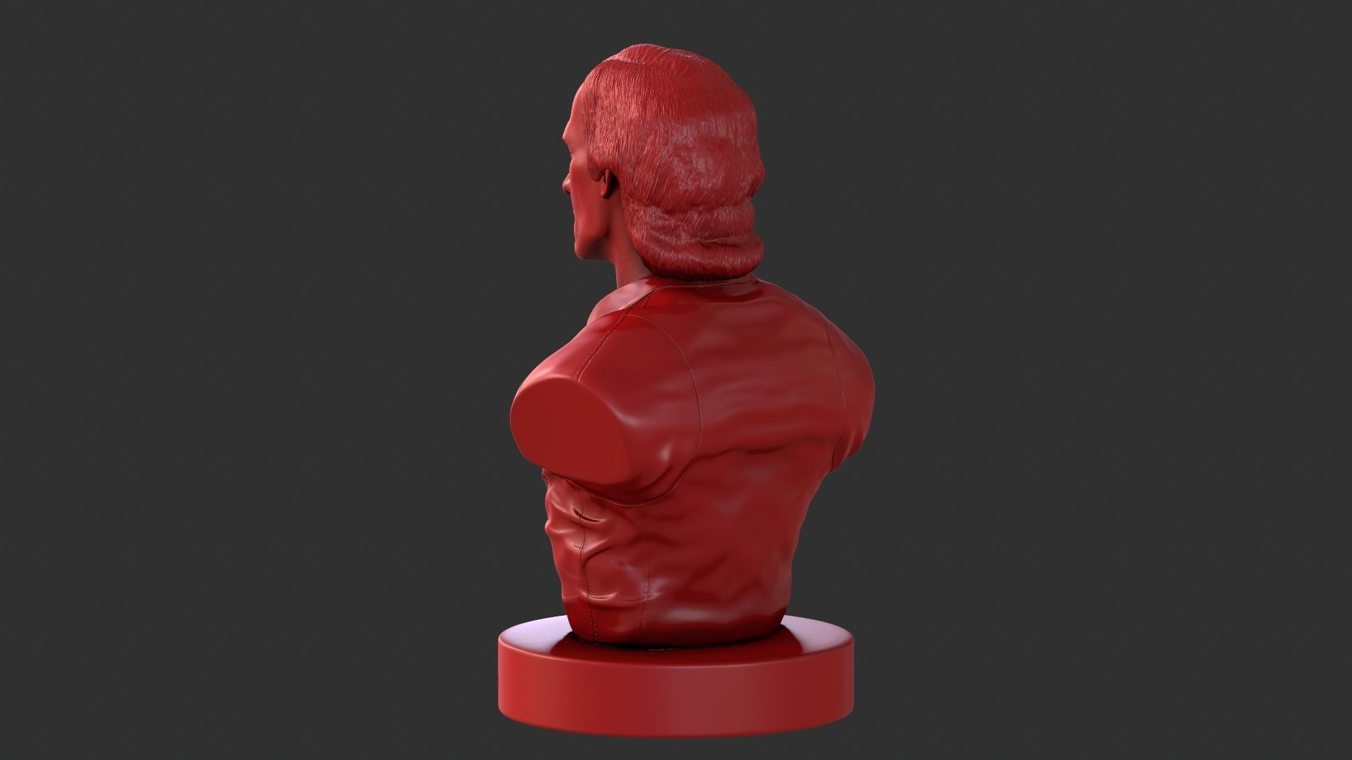Townes Van Zandt 3D print model_5