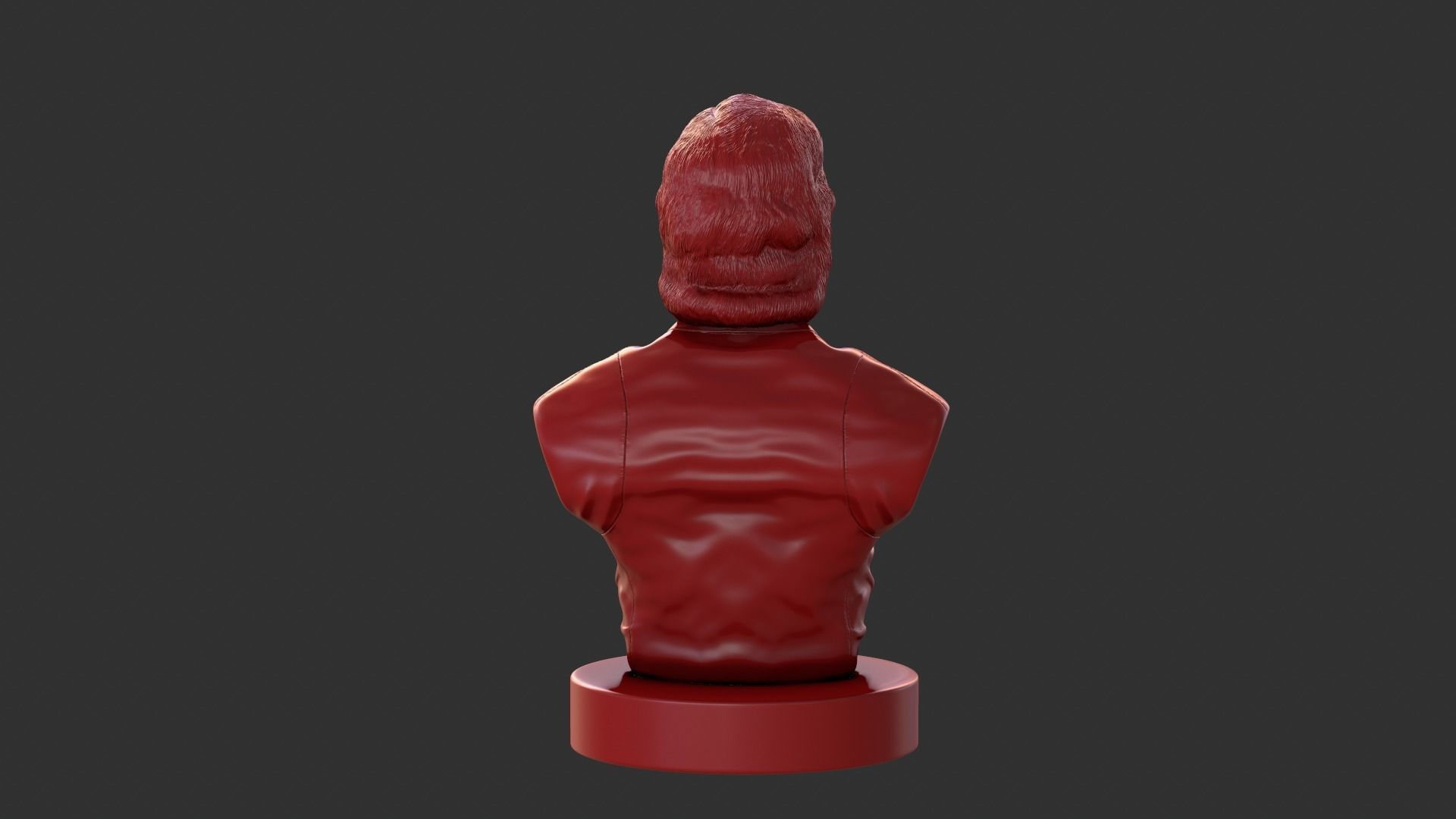 Townes Van Zandt 3D print model_16