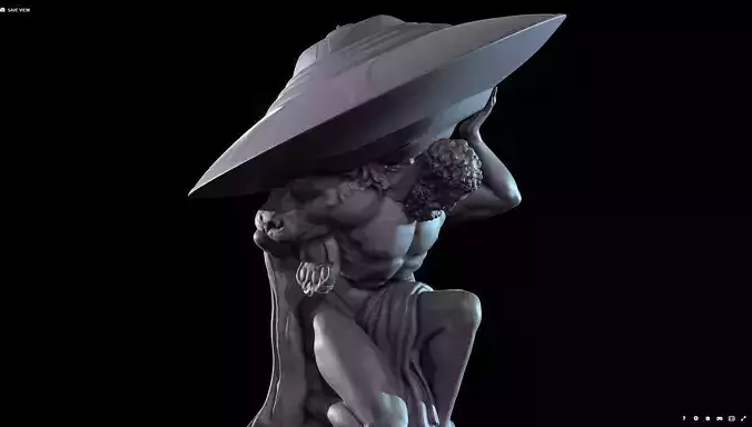 Hercules holding UFO