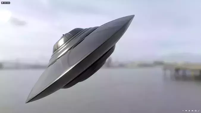 Flying saucer v2 - 3D printing 3D print model