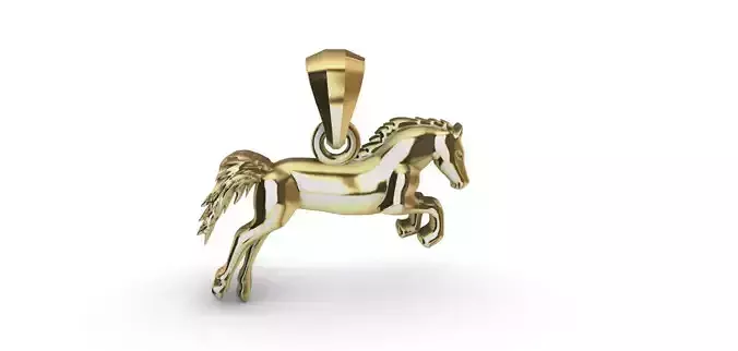 Horse Jumping - Cavalo  3D print model