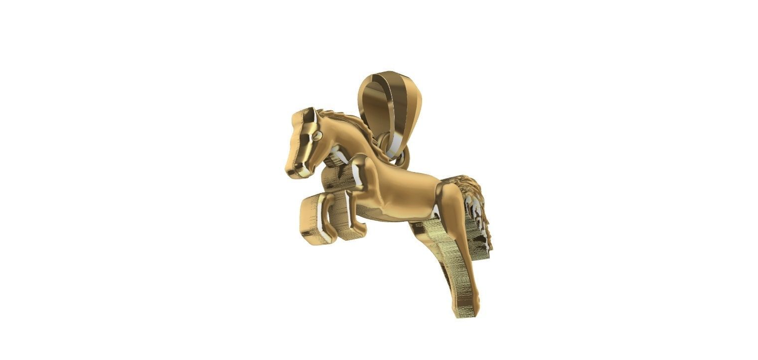 Horse Jumping - Cavalo  3D print model_20