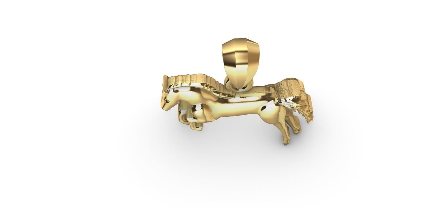 Horse Jumping - Cavalo  3D print model_13