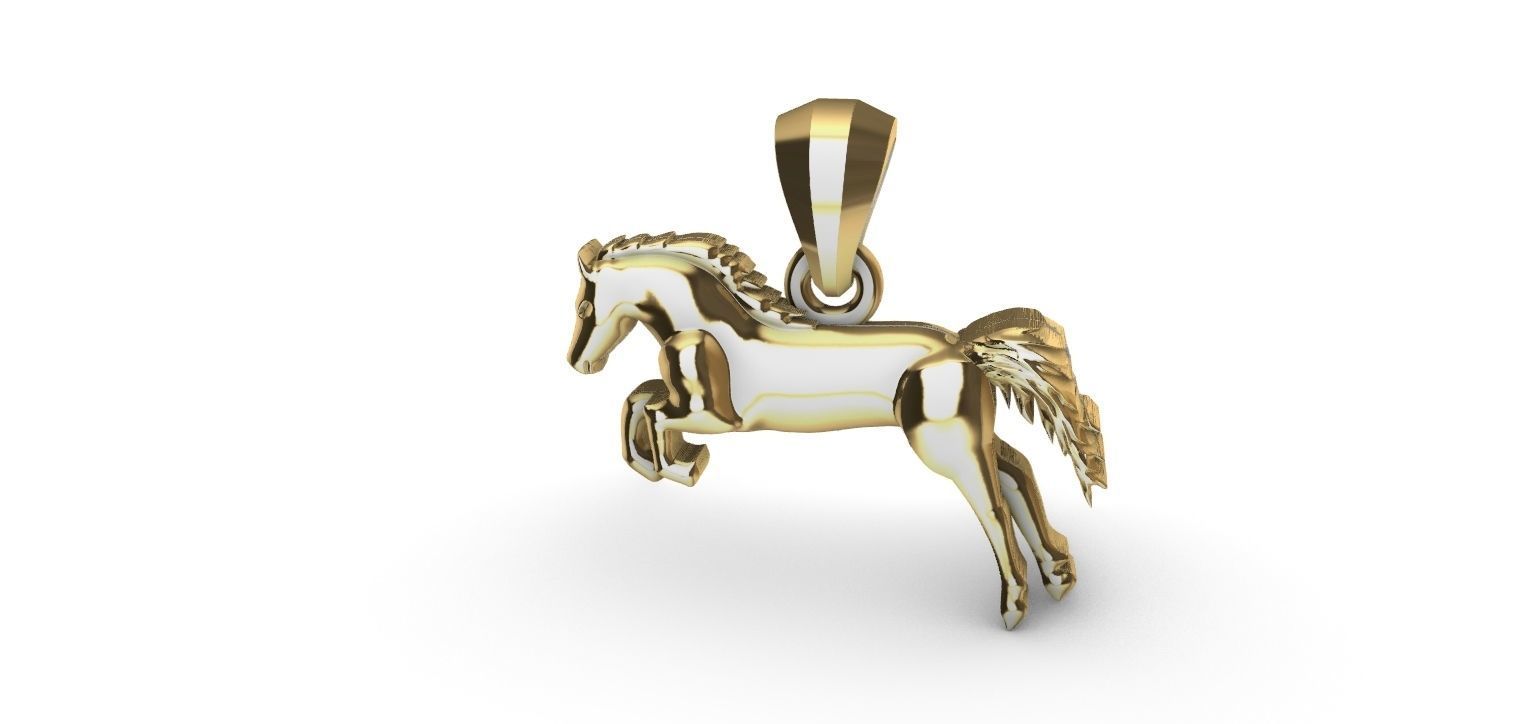 Horse Jumping - Cavalo  3D print model_15