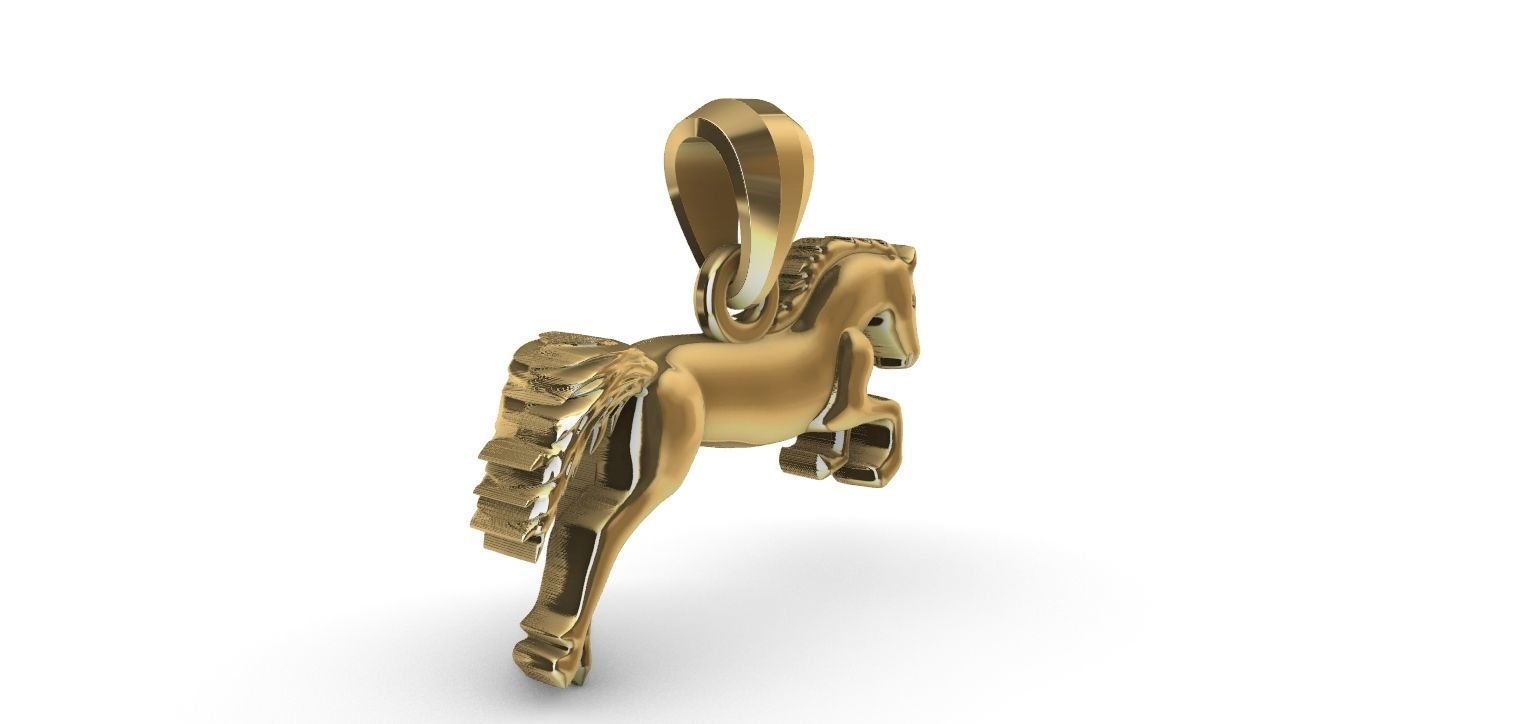 Horse Jumping - Cavalo  3D print model_2