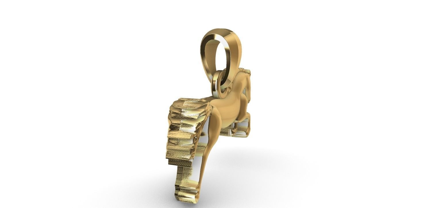 Horse Jumping - Cavalo  3D print model_3