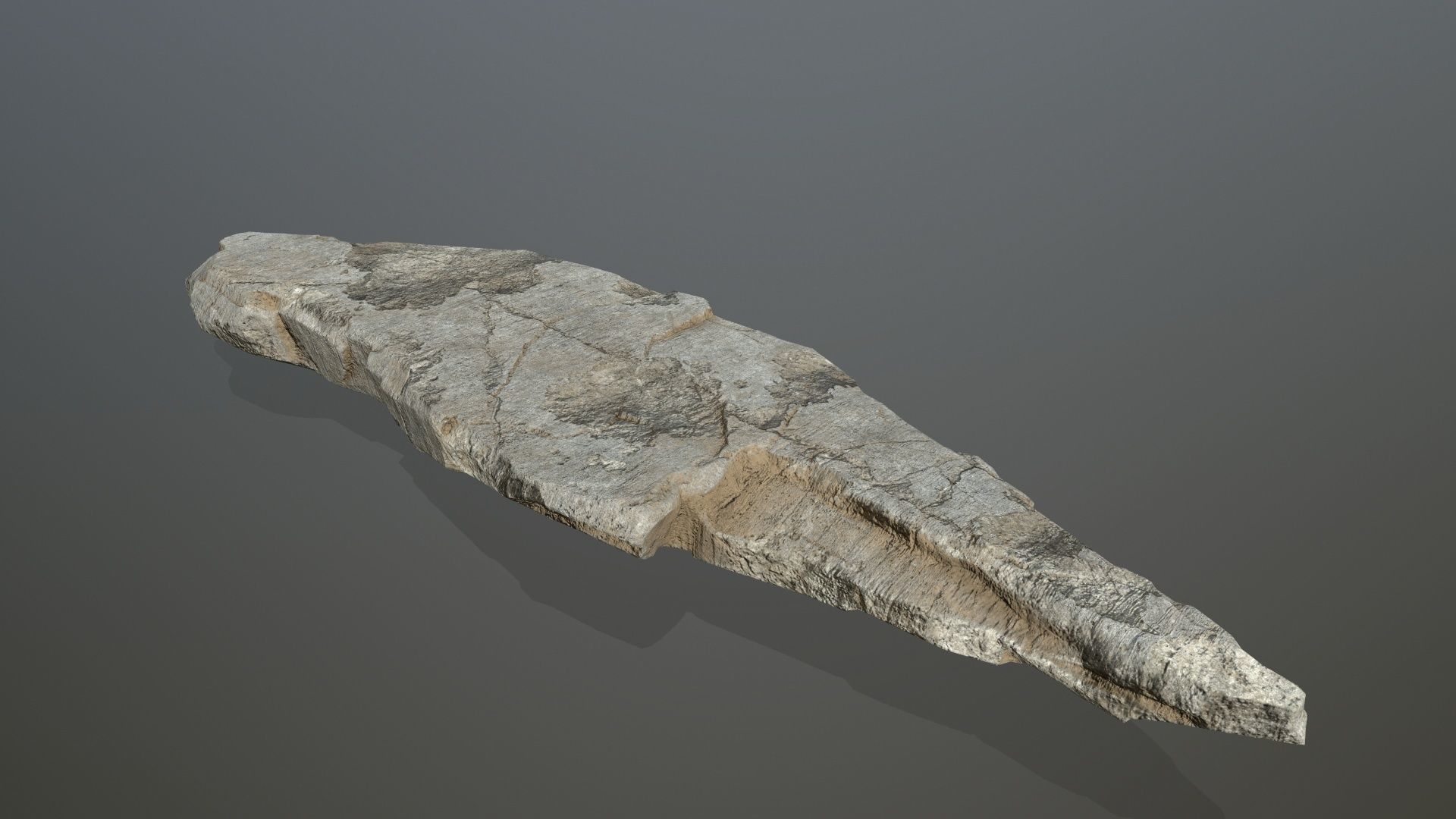 desert rocks Low-poly 3D model_15