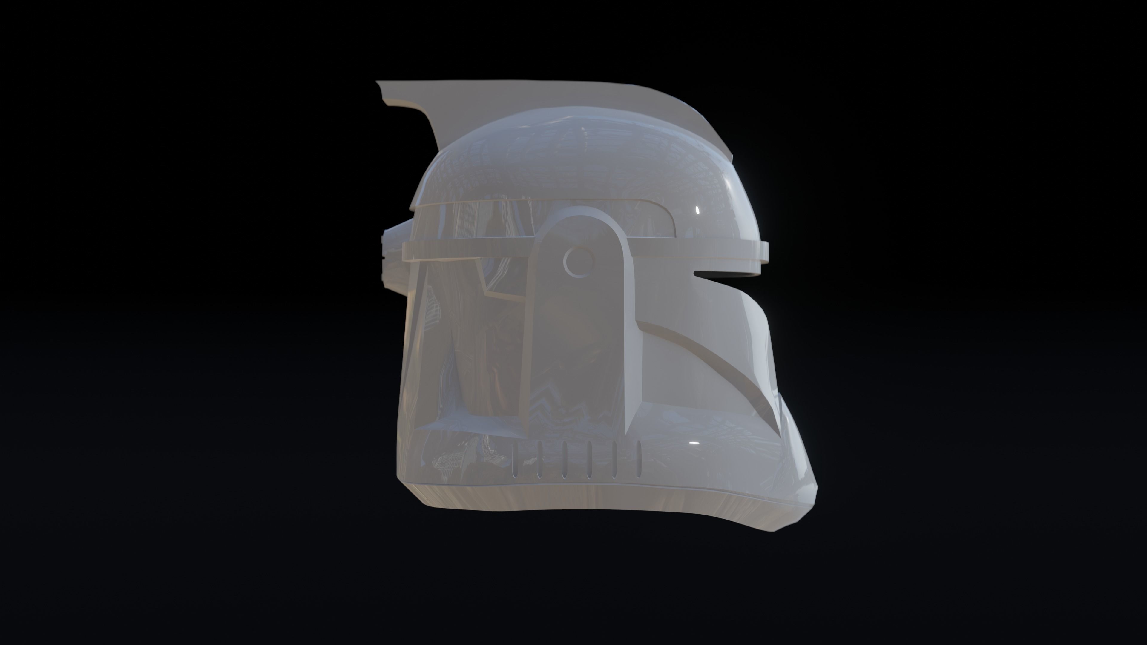 Star Wars Phase 1 Clone Trooper Helmet 3D Model for 3D Printing 3D print model_4