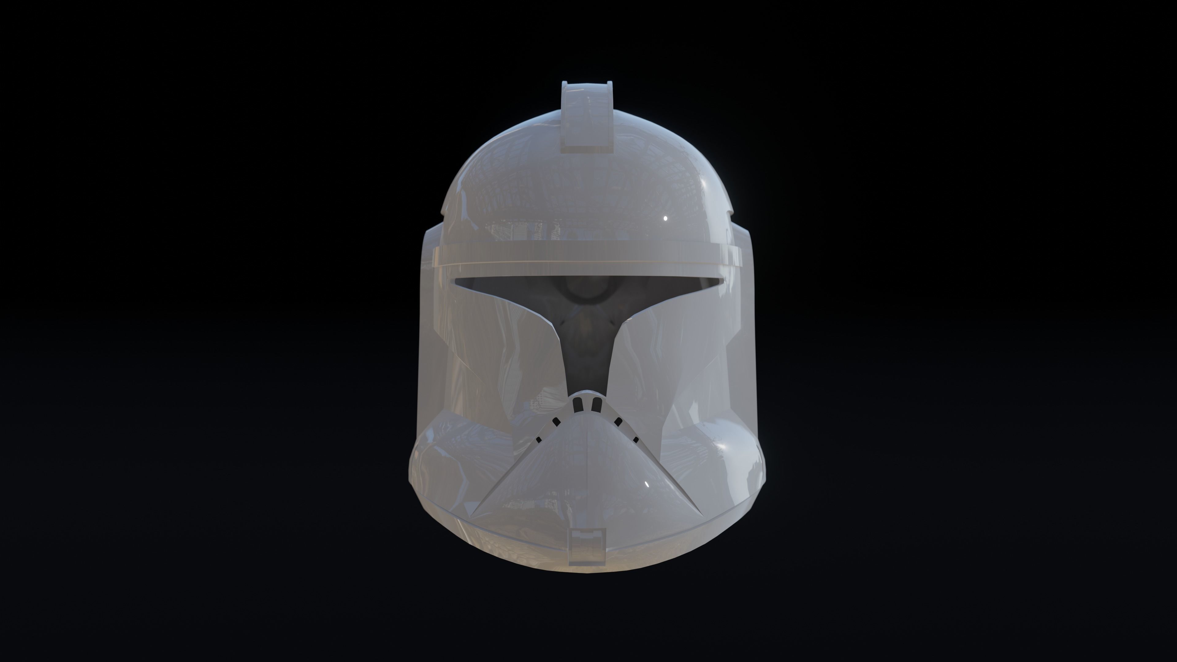 Star Wars Phase 1 Clone Trooper Helmet 3D Model for 3D Printing 3D print model_2