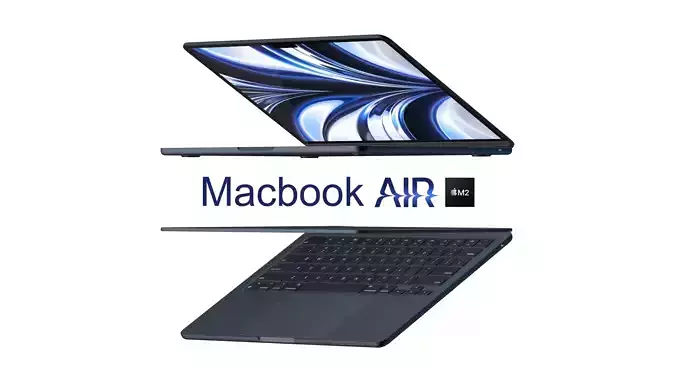 Element3D - Macbook Air M2 2022 3D model