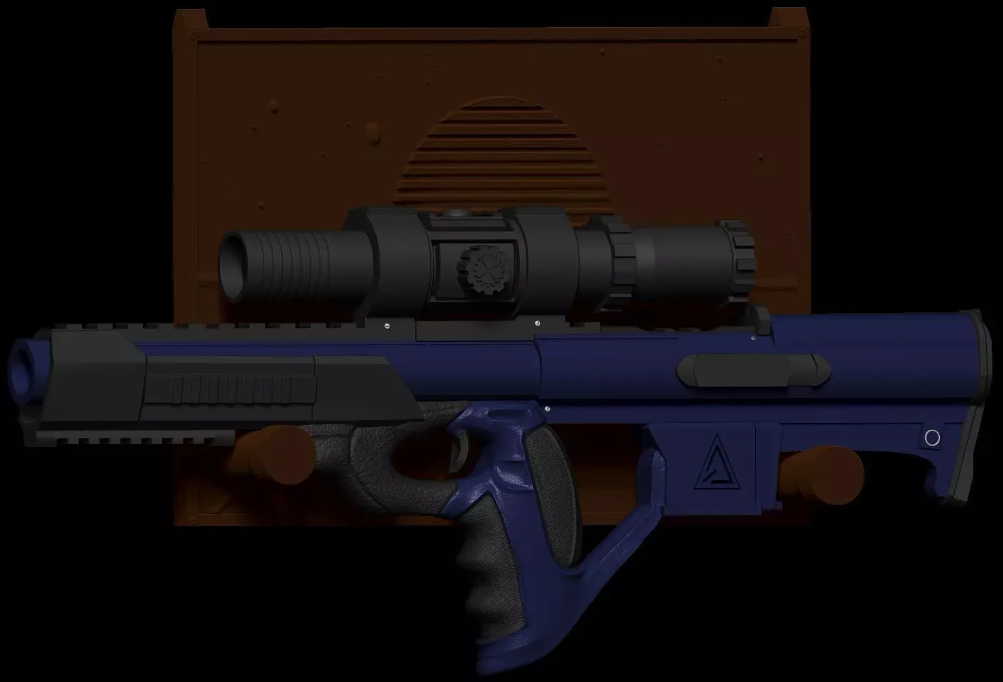 BOARD SYFY BLUE 3D print model_0