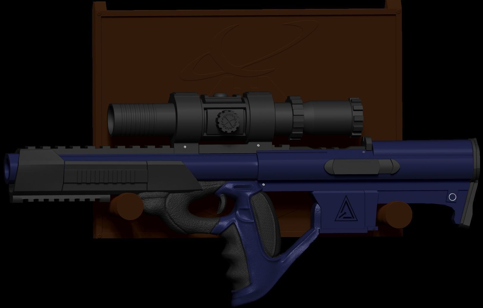 BOARD SYFY BLUE 3D print model_1