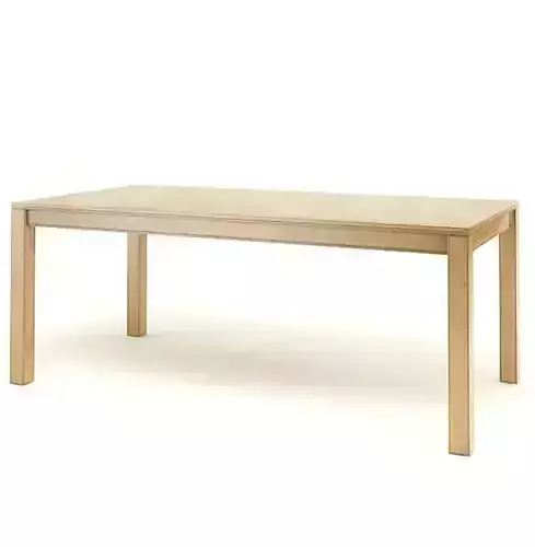 Classic American Wooden Table 3D model