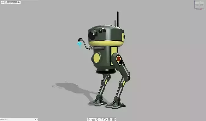 Re-2X  Exploration droid 3D print model