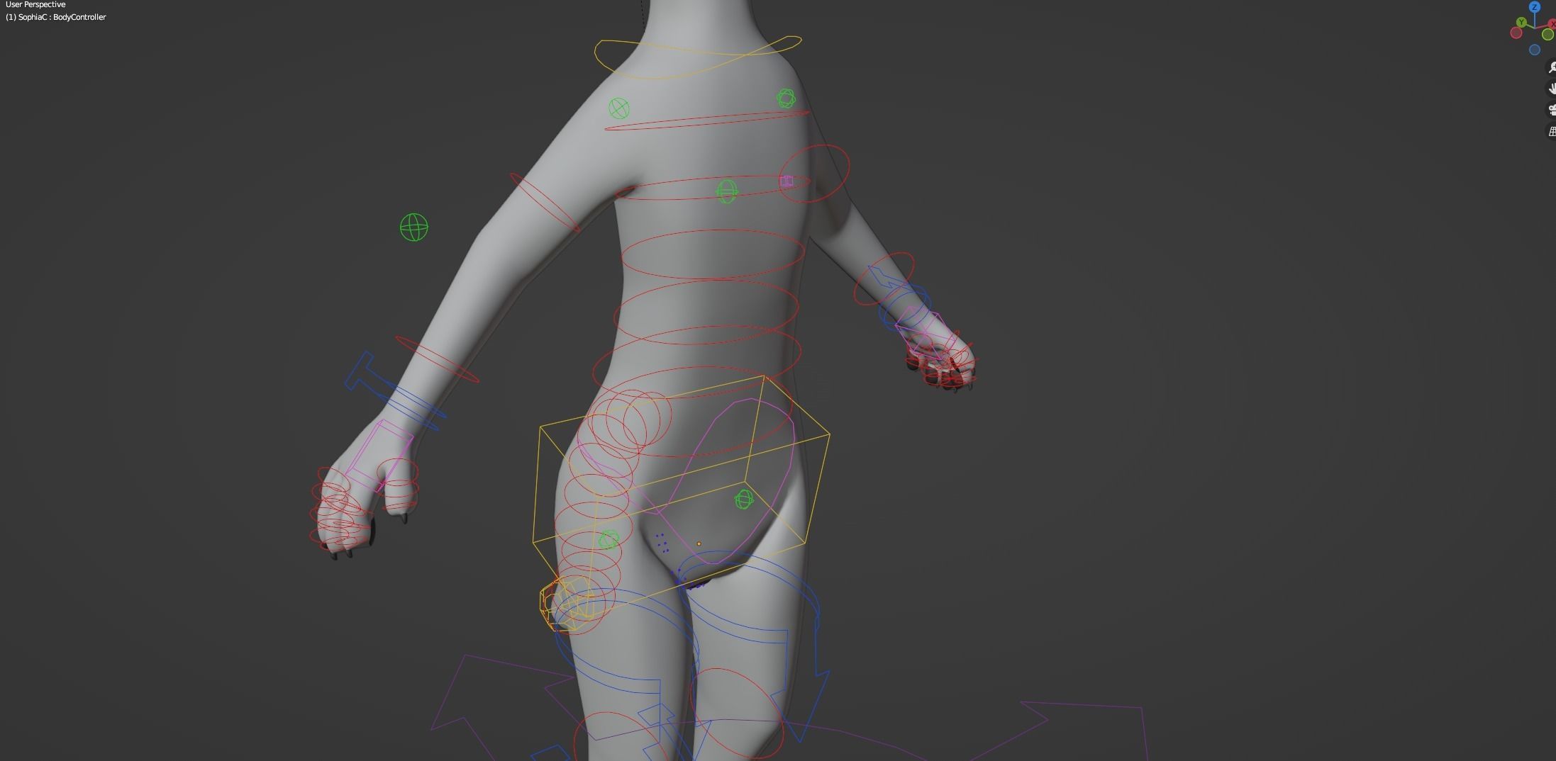 Sophia Anthro Arctic Fox 3D model_38