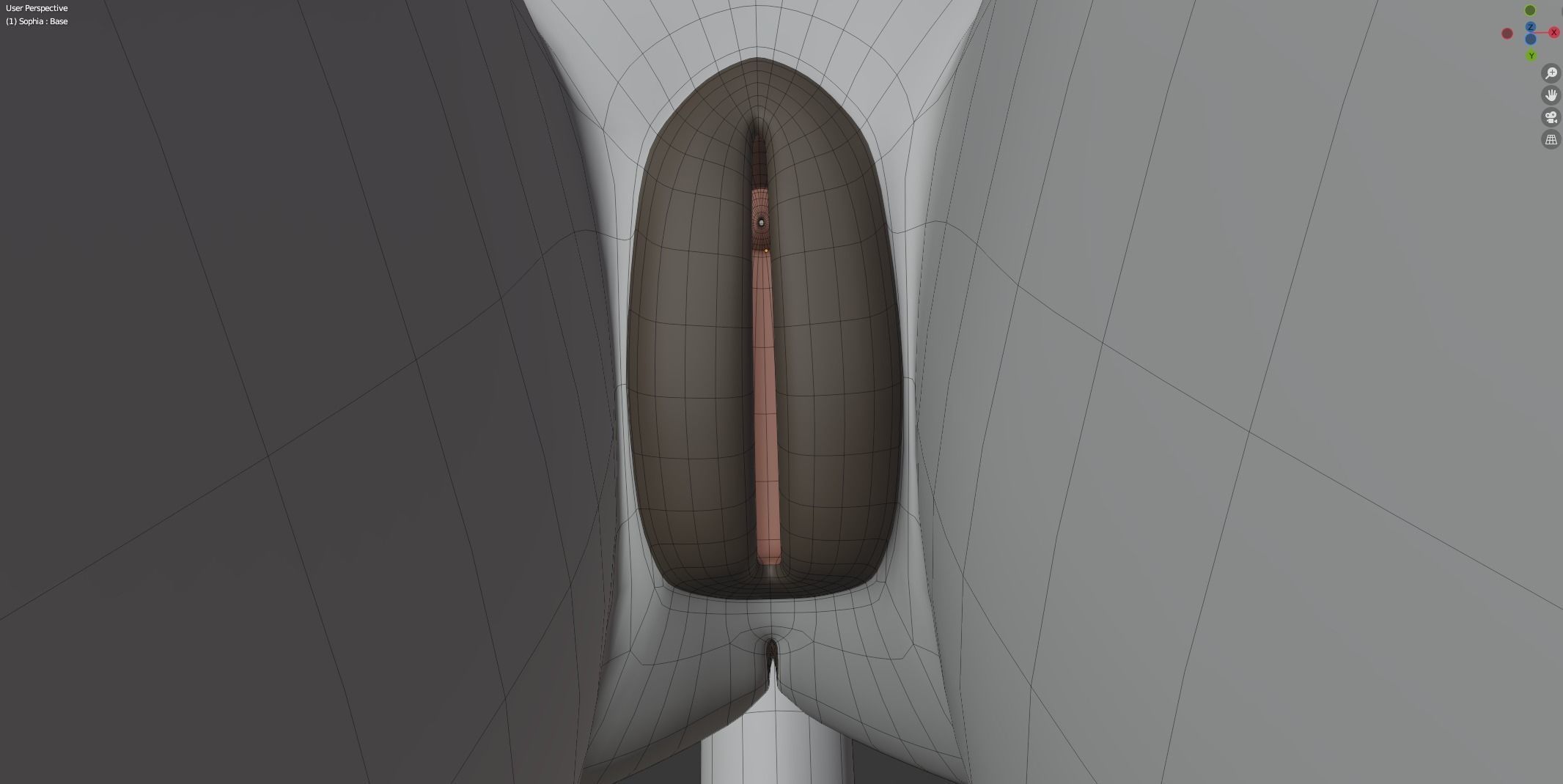 Sophia Anthro Arctic Fox 3D model_62