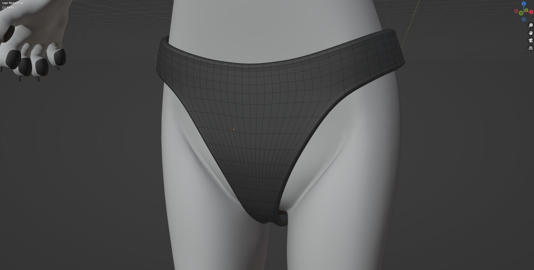 Sophia Anthro Arctic Fox 3D model_64