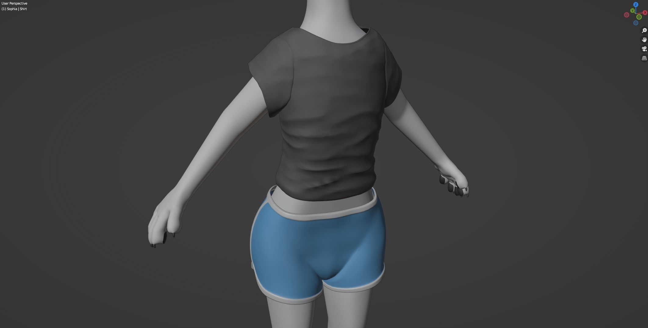 Sophia Anthro Arctic Fox 3D model_71