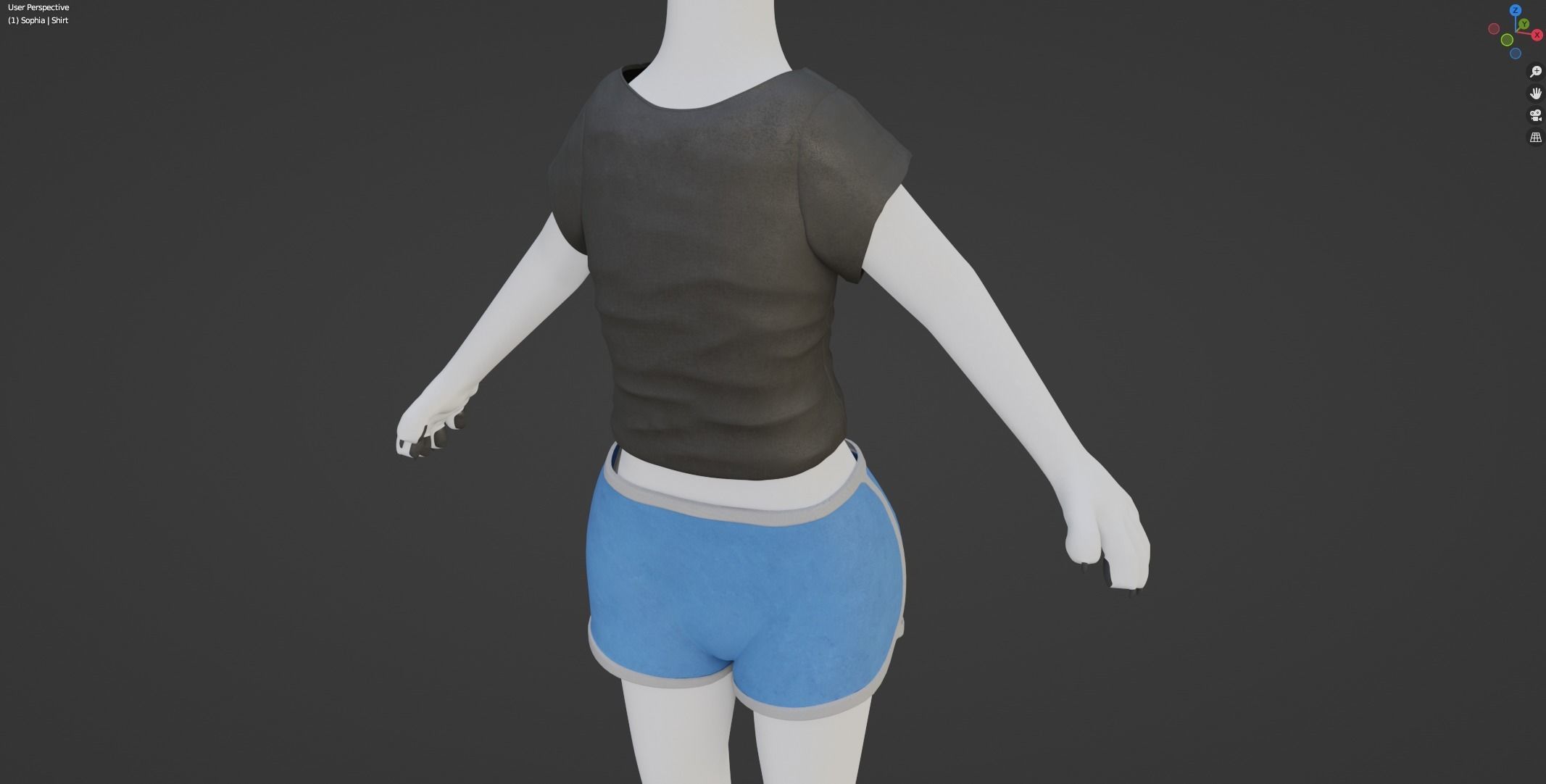 Sophia Anthro Arctic Fox 3D model_73