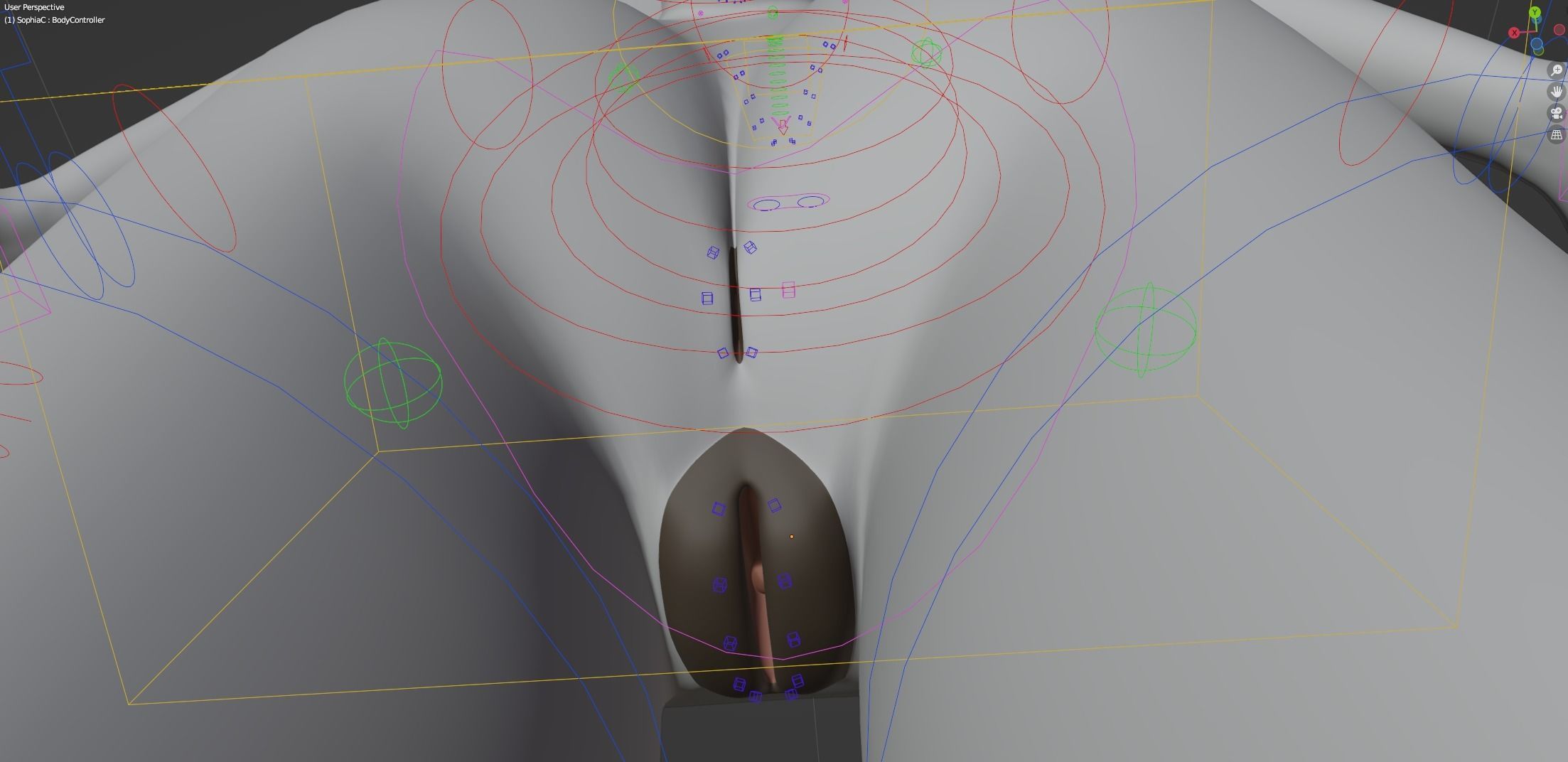 Sophia Anthro Arctic Fox 3D model_40