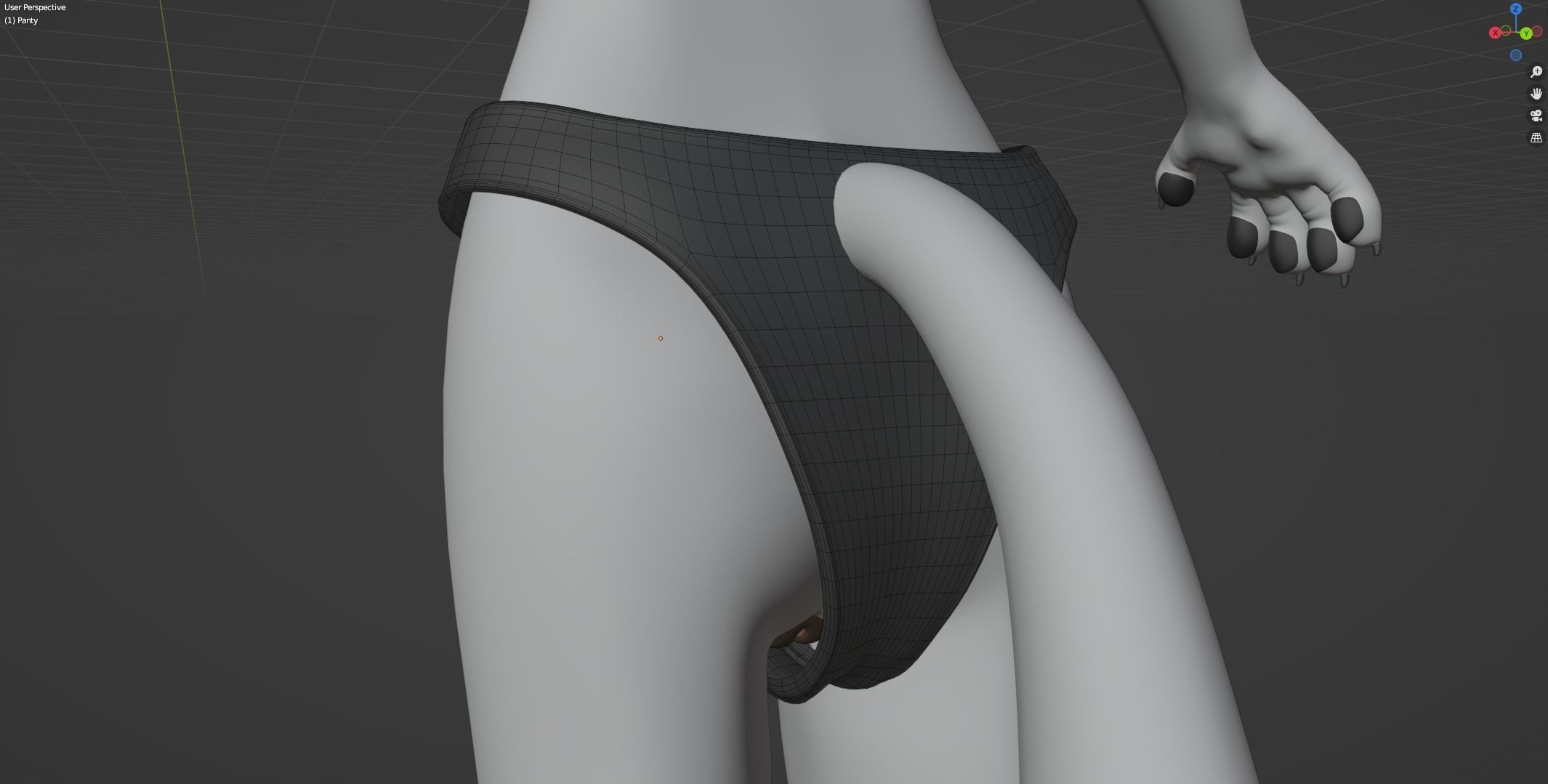 Sophia Anthro Arctic Fox 3D model_65