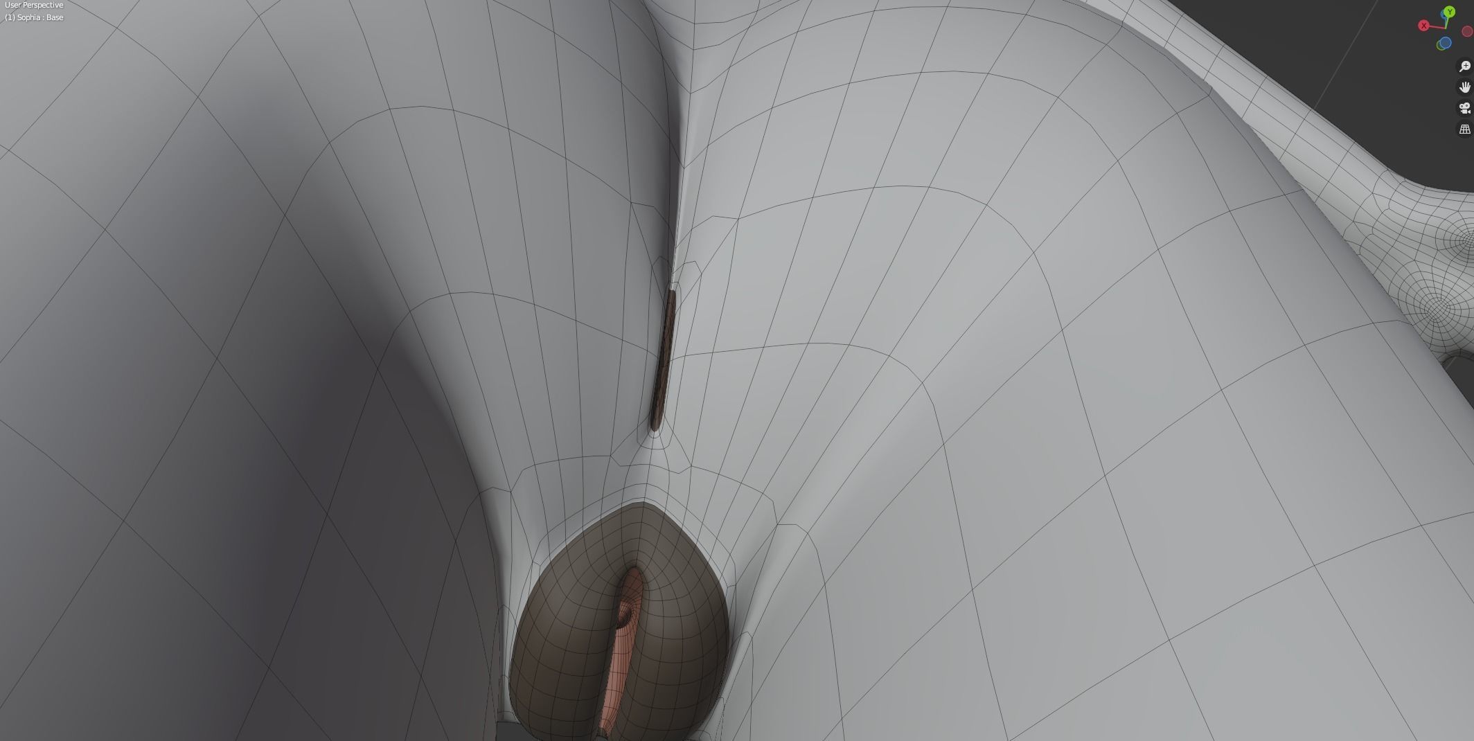 Sophia Anthro Arctic Fox 3D model_63