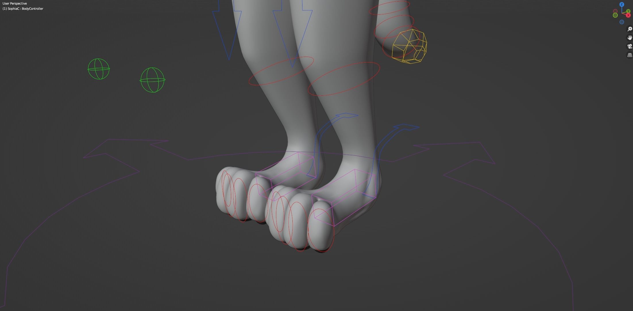 Sophia Anthro Arctic Fox 3D model_41