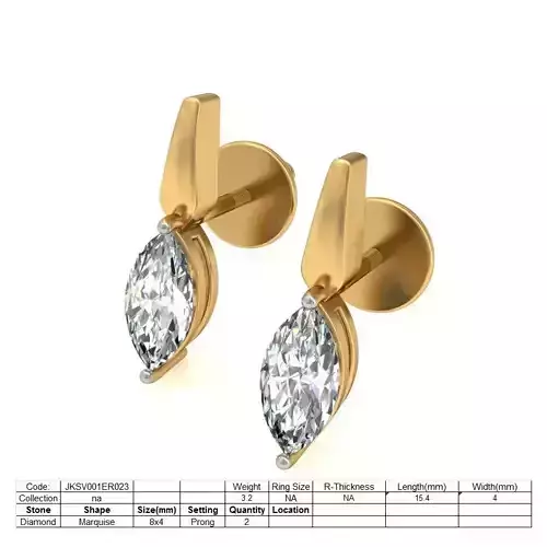 Earrings - ER023 3D print model