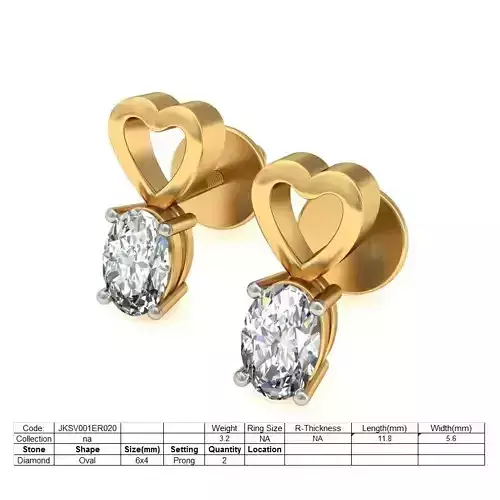 Earrings - ER020 3D print model