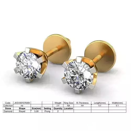 Earrings - ER009 3D print model